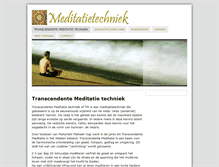 Tablet Screenshot of meditatietechniek.be